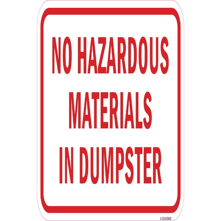 Signmission Safety Sign, 12 in Height, Aluminum, 25082 A-1218-25082